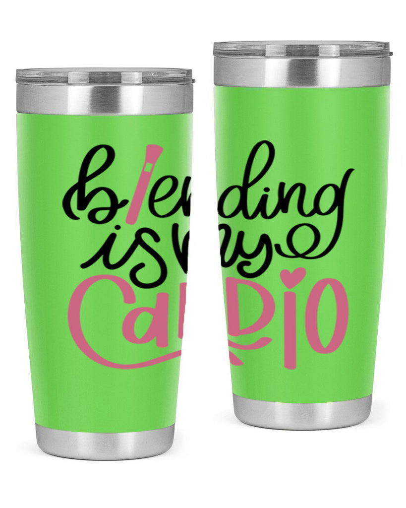Blending is my Cardio Style 130#- make up- Tumbler
