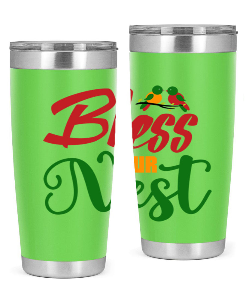 Bless Our Nest 67#- spring- Tumbler