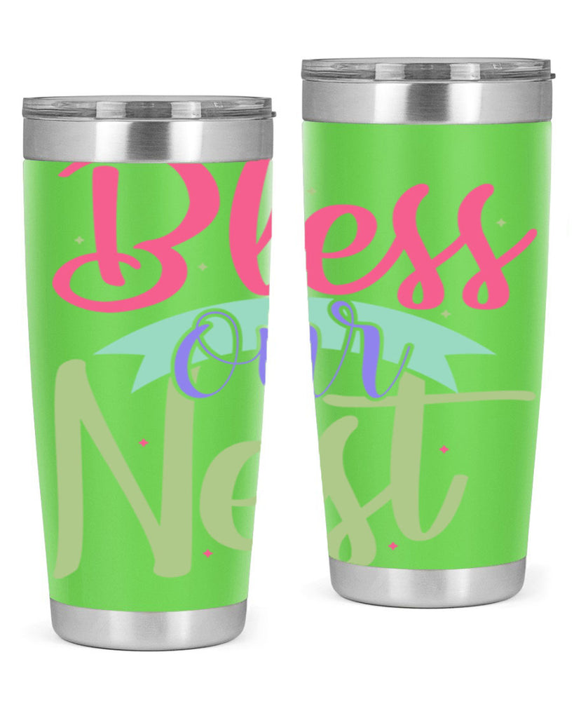 Bless our nest 49#- spring- Tumbler