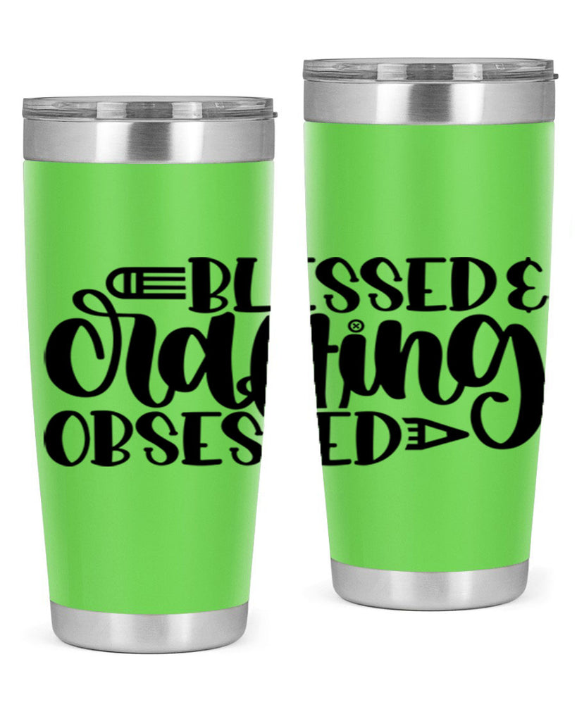 Blessed Crafting Obsessed 47#- crafting- Tumbler