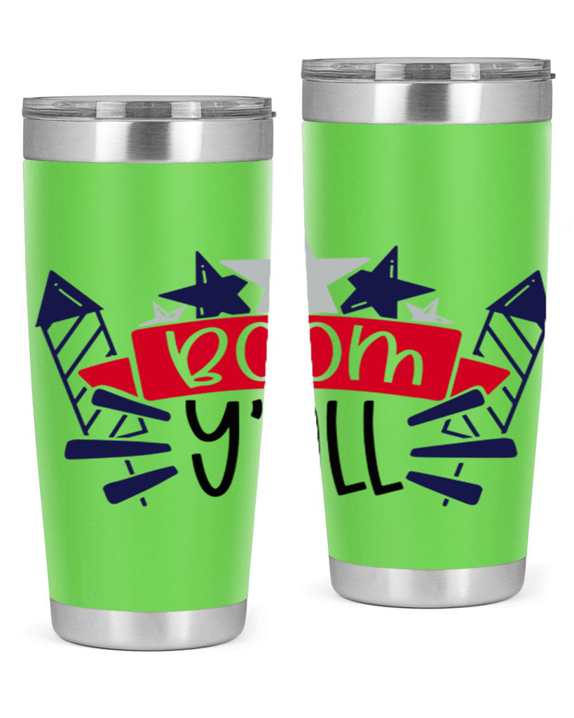 Boom Yall Style 146#- Fourt Of July- Tumbler