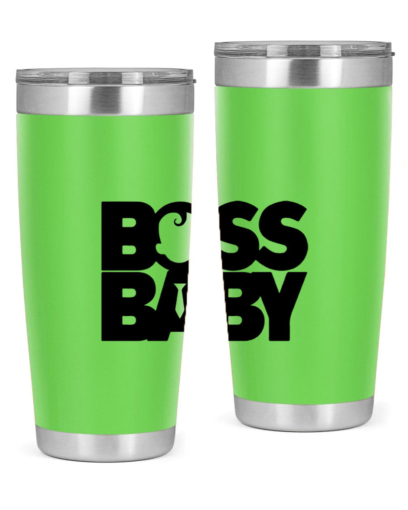 Boss Baby On Board 1#- black words phrases- Cotton Tank