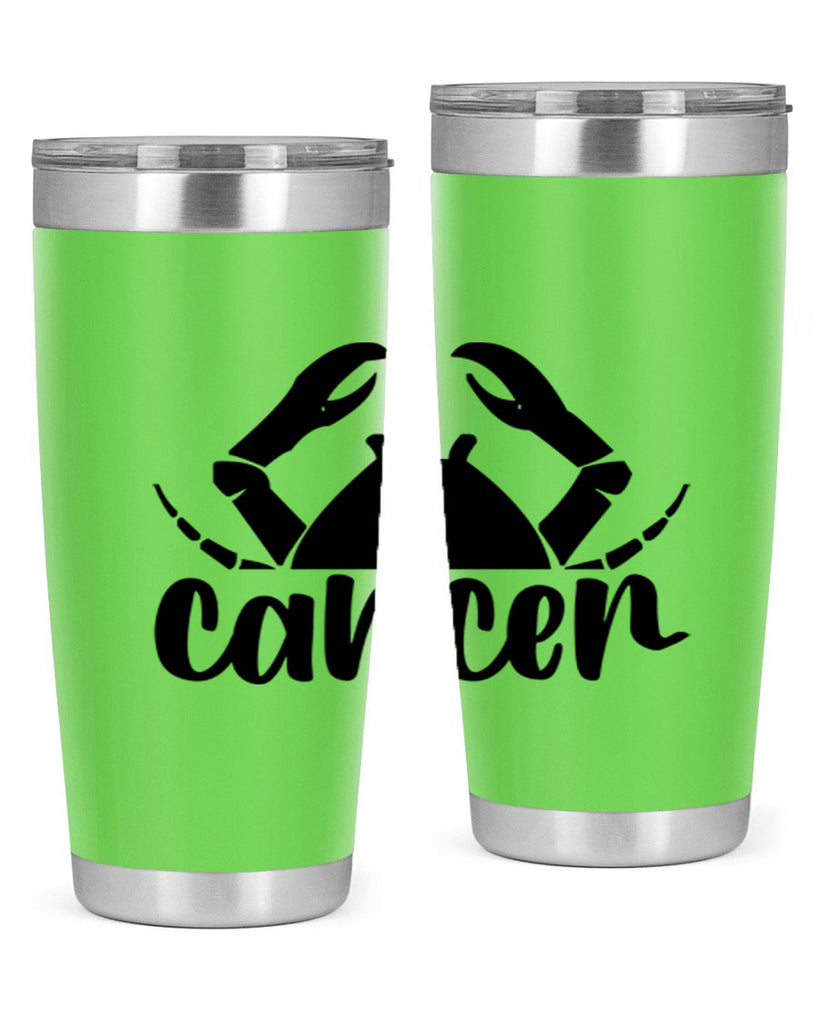 Cancer 156#- zodiac- Tumbler