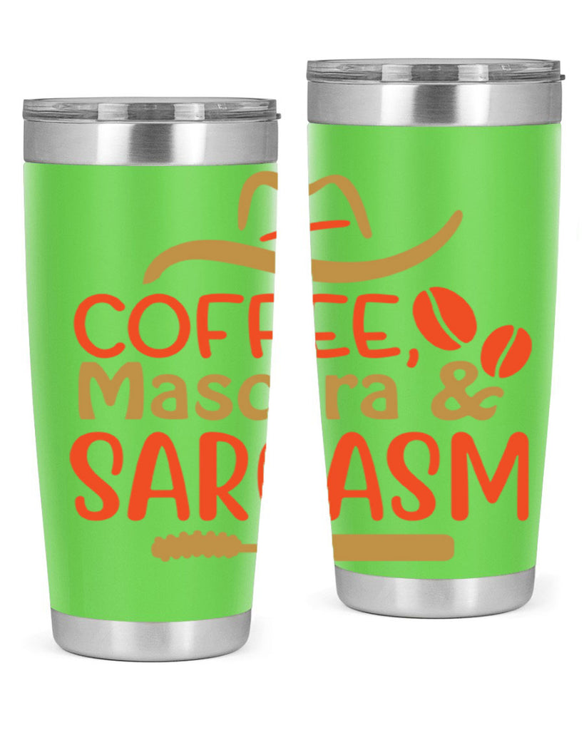 Coffee Mascara Sarcasm 21#- fashion- Cotton Tank