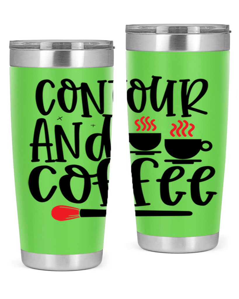 Contour And Coffee Style 242#- make up- Tumbler