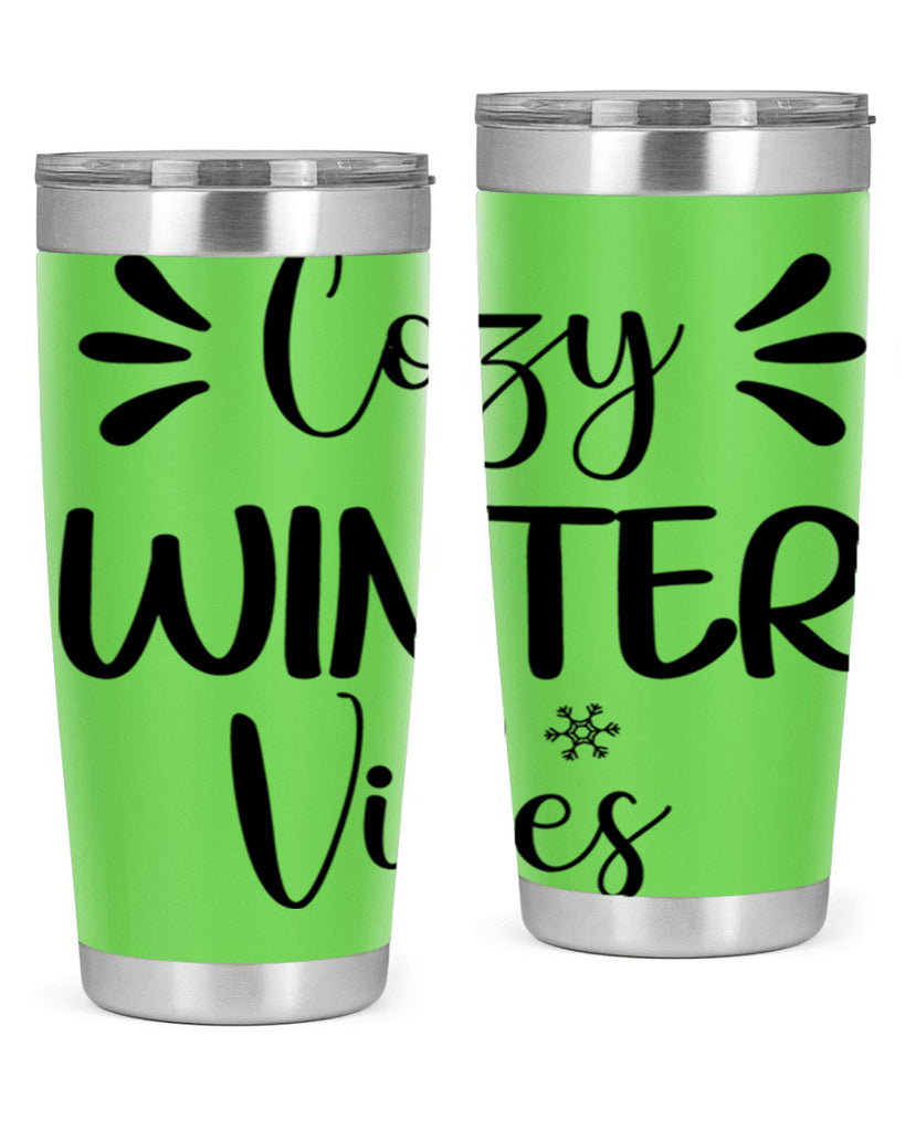 Cozy Winter Vibes76#- winter- Tumbler