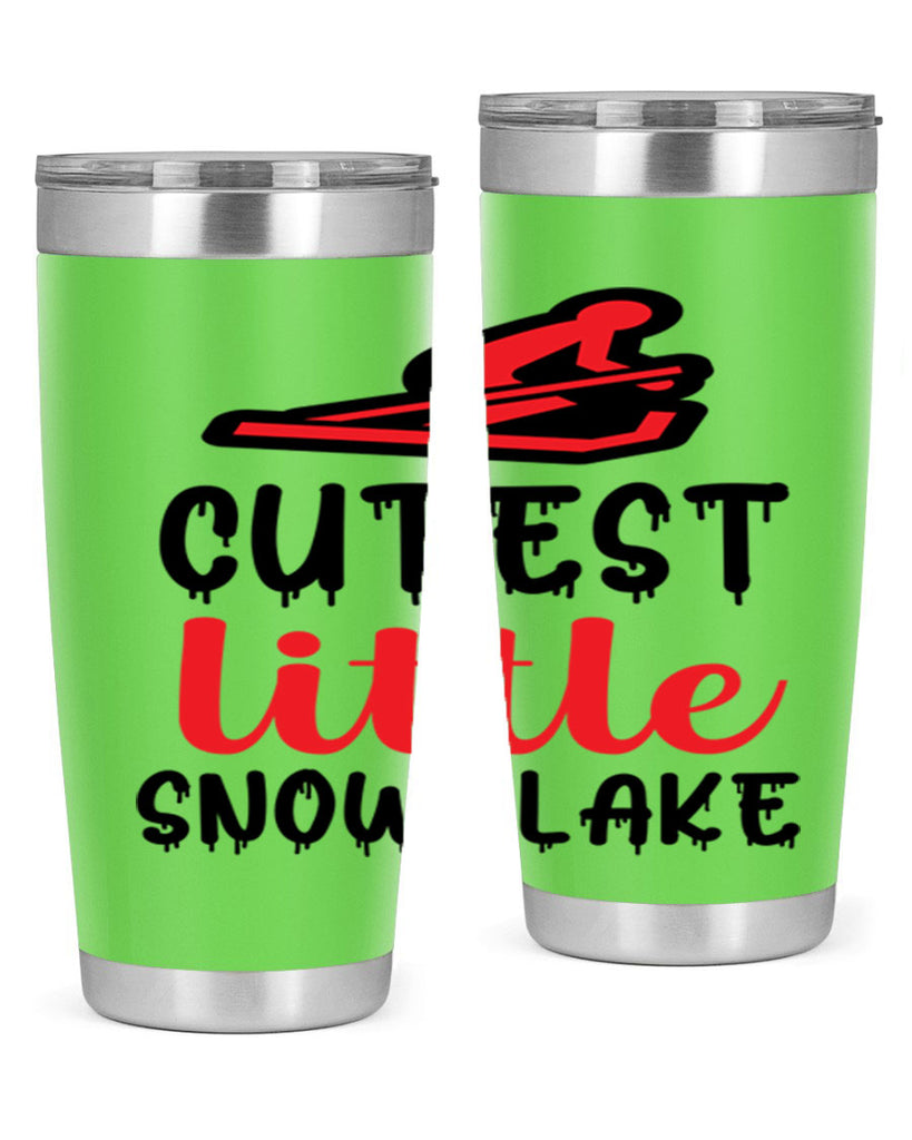 Cutest little snowflake 87#- winter- Tumbler