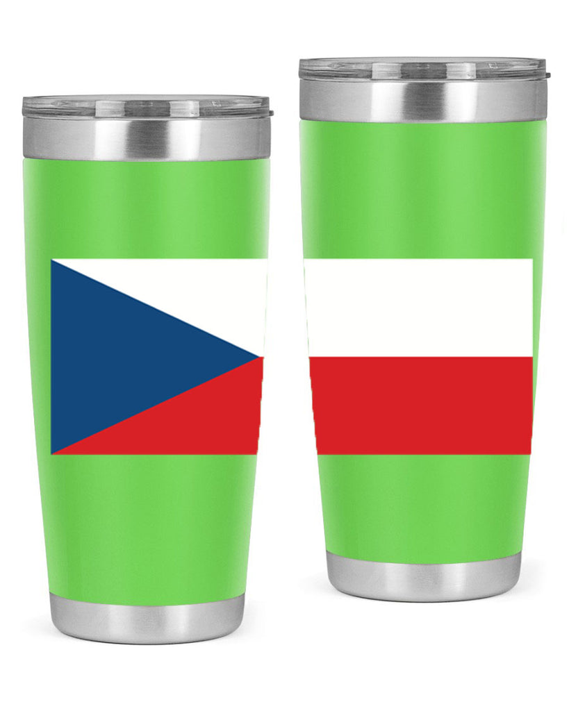 Czechia 152#- world flags- Tumbler