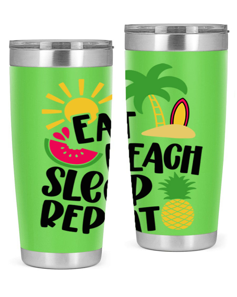 Eat Beach Sleep Repeat Style 47#- summer- Tumbler