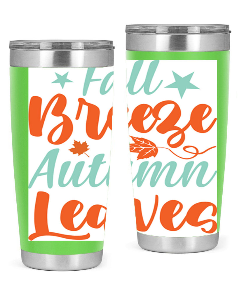 FallBreezeAutumnLeaves 147#- fall- Tumbler