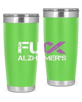 Fuck Alzheimers Fuck Dementia Alzheimer 151#- alzheimers- Tumbler