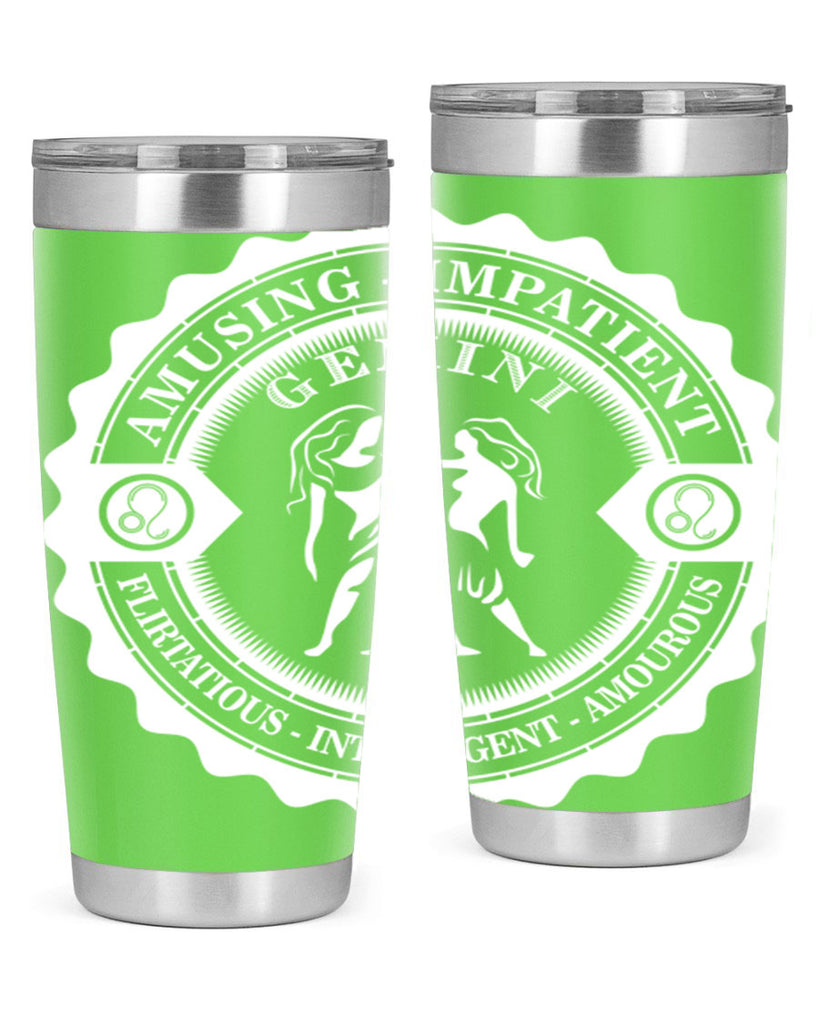 Gemini 12#- zodiac- Tumbler
