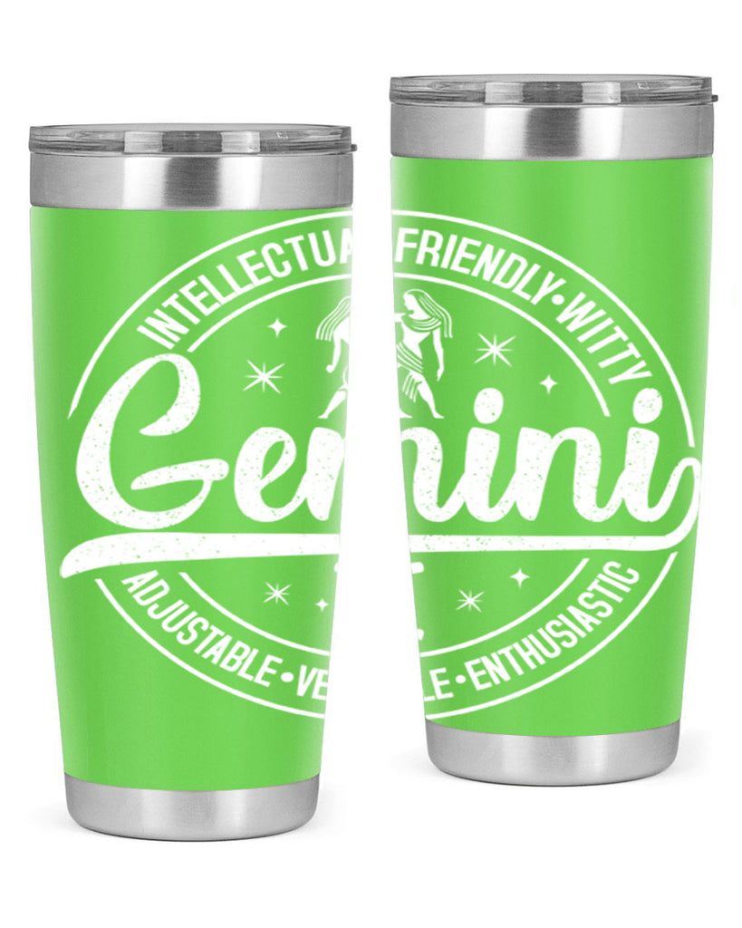 Gemini 226#- zodiac- Tumbler