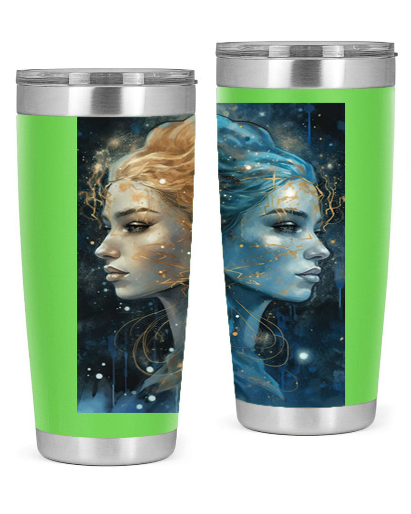 Gemini 56#- zodiac- Tumbler