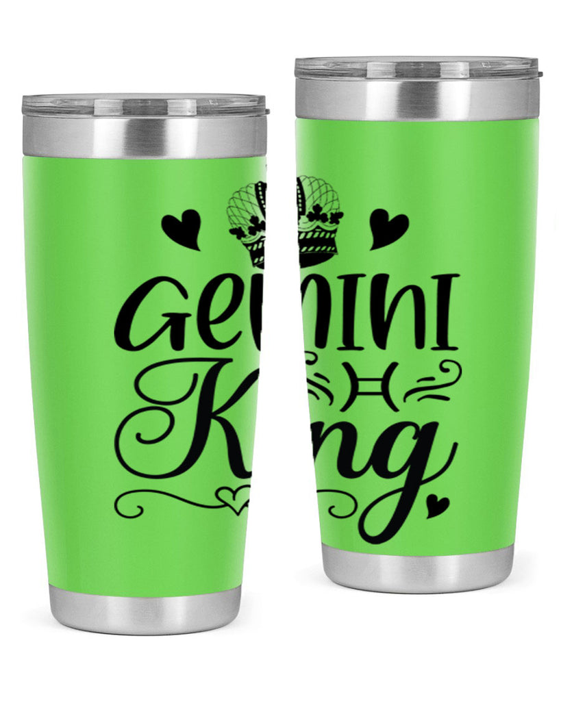 Gemini king 228#- zodiac- Tumbler