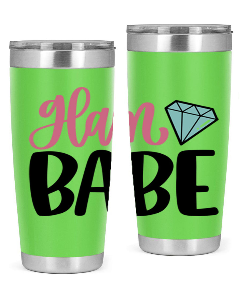 Glam Babe Style 98#- make up- Tumbler