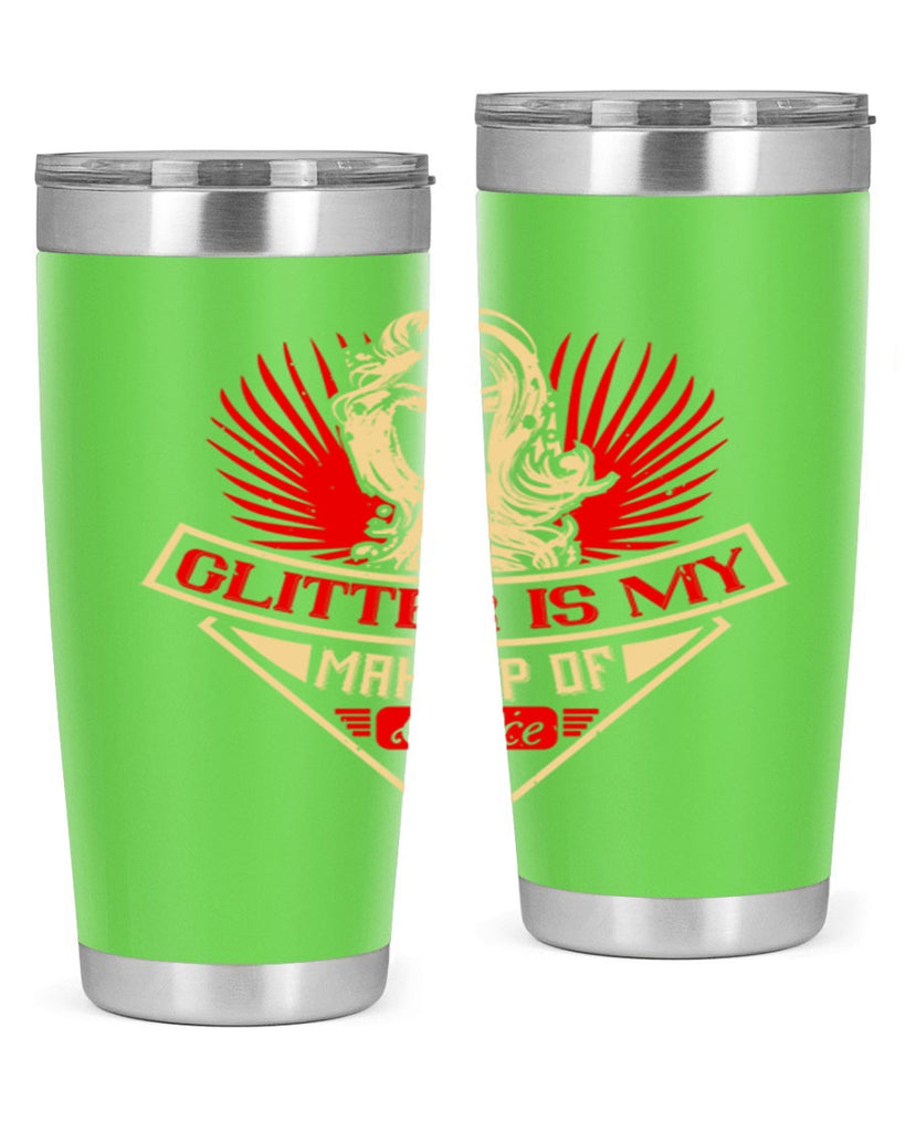 Glitter is my makeup of choice Style 211#- make up- Tumbler