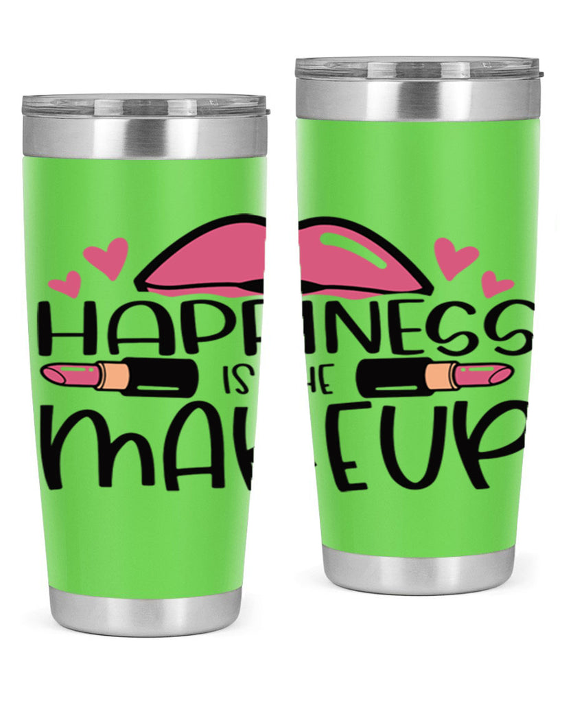 Hapiness Is The Makeup Style 95#- make up- Tumbler