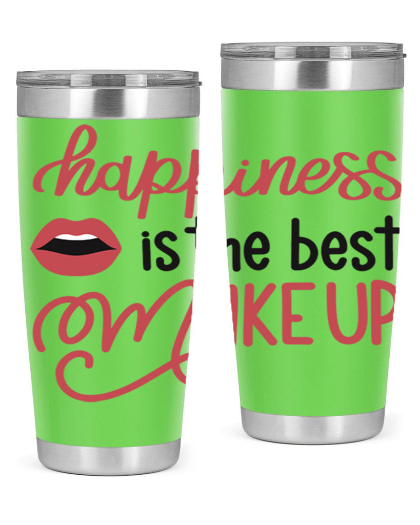 Happiness is the Best Makeup Style 94#- make up- Tumbler