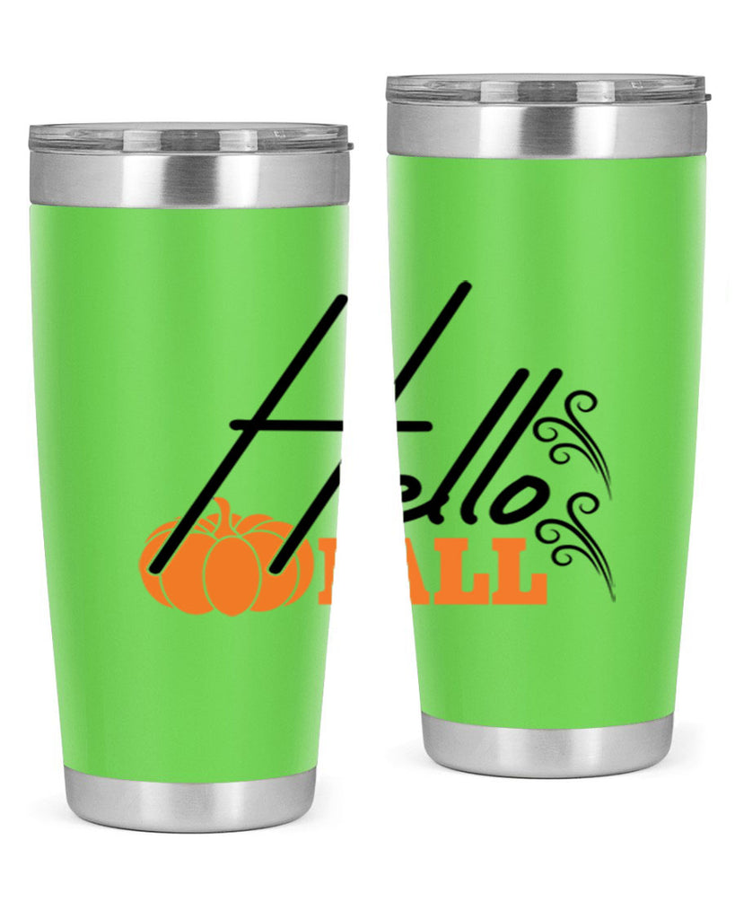 Hello Fall 281#- fall- Tumbler