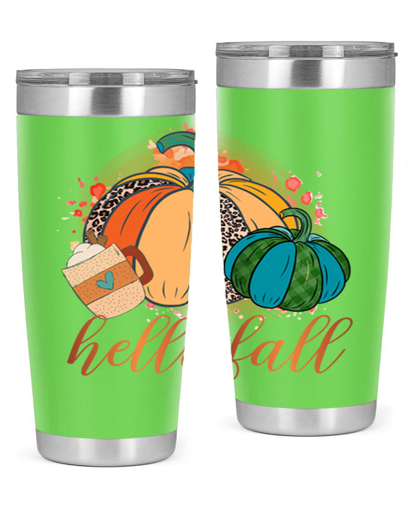 Hello Fall 282#- fall- Tumbler