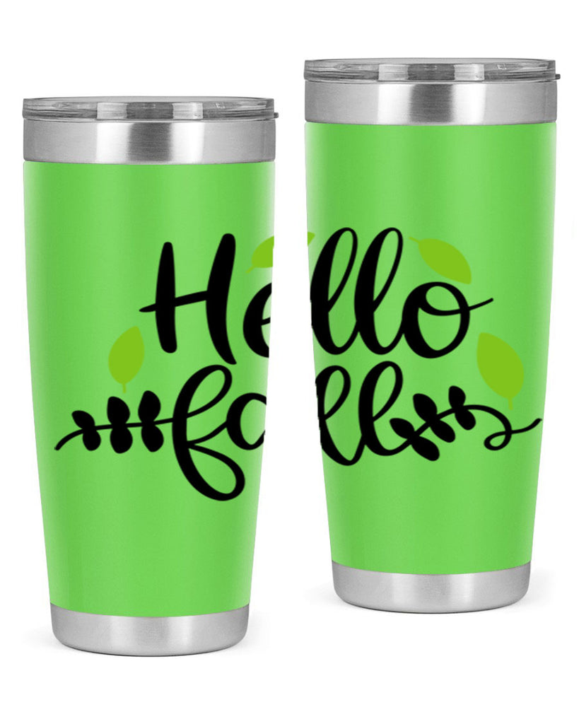 Hello Fall 283#- fall- Tumbler