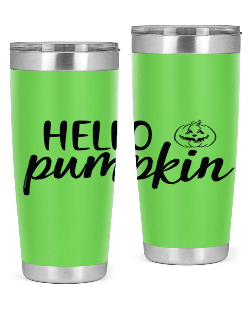 Hello Pumpkin 286#- fall- Tumbler