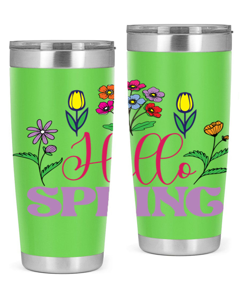 Hello Spring  233#- spring- Tumbler
