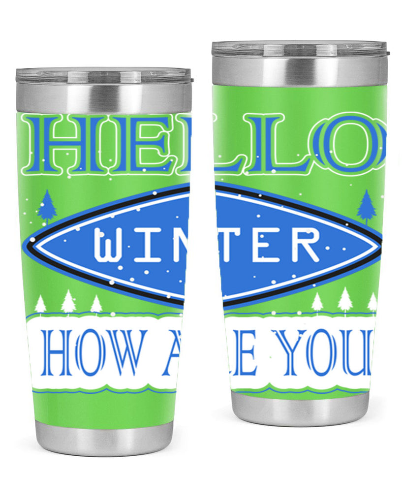 Hello Winter 165#- winter- Tumbler