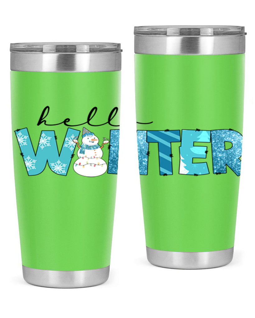 Hello Winter 188#- winter- Tumbler