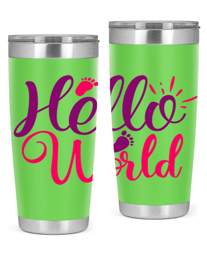 Hello World Style 260#- baby- tumbler