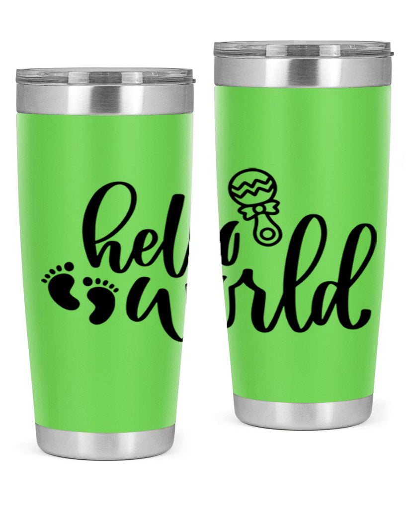 Hello World Style 90#- baby- tumbler