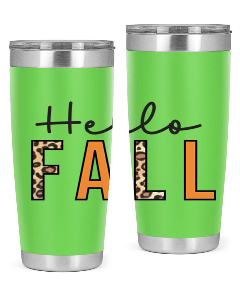 Hello fall 276#- fall- Tumbler