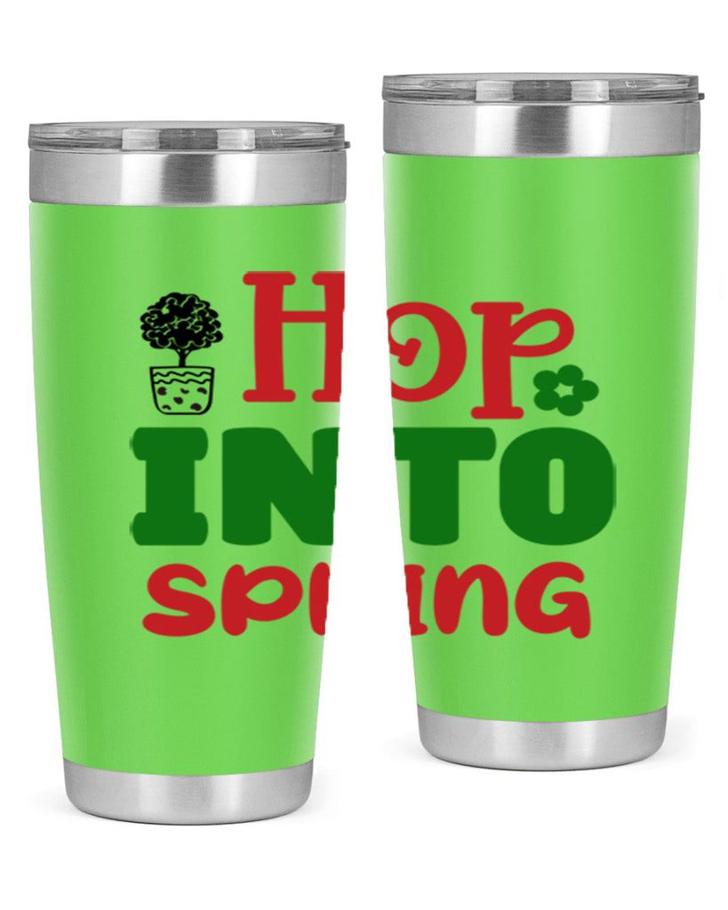 Hop into Spring 251#- spring- Tumbler