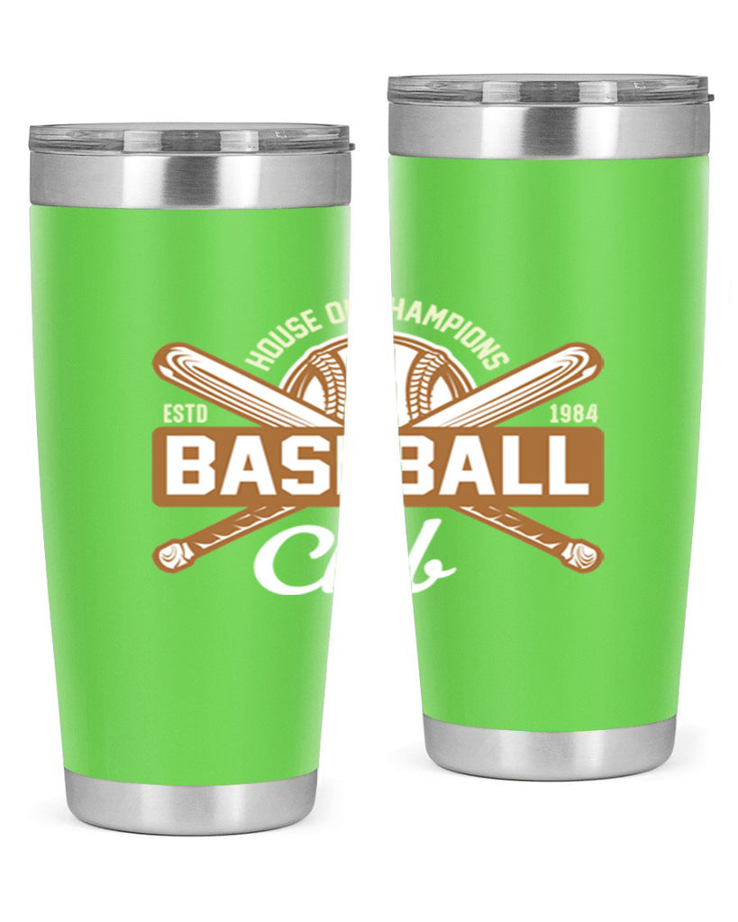 House 1178#- baseball- Tumbler