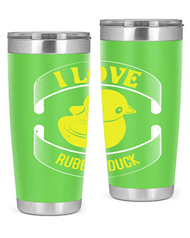 I Love Rubber duck Style 41#- duck- Tumbler