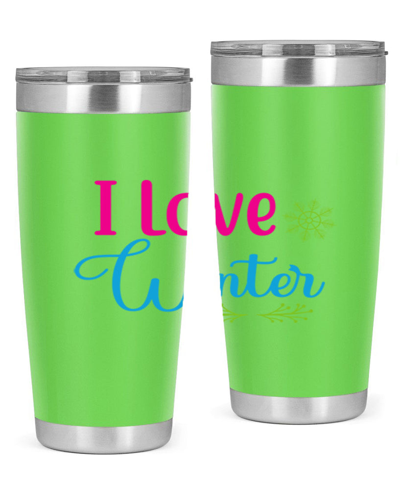 I Love Winter 225#- winter- Tumbler