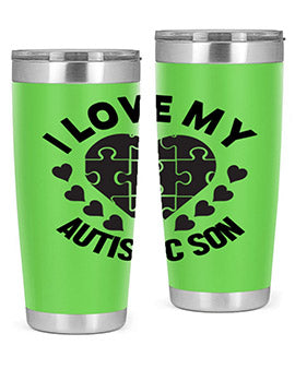 I love my Style 46#- autism- Tumbler