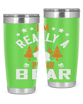 I'm really a polar bear 17#- Bears- Tumbler