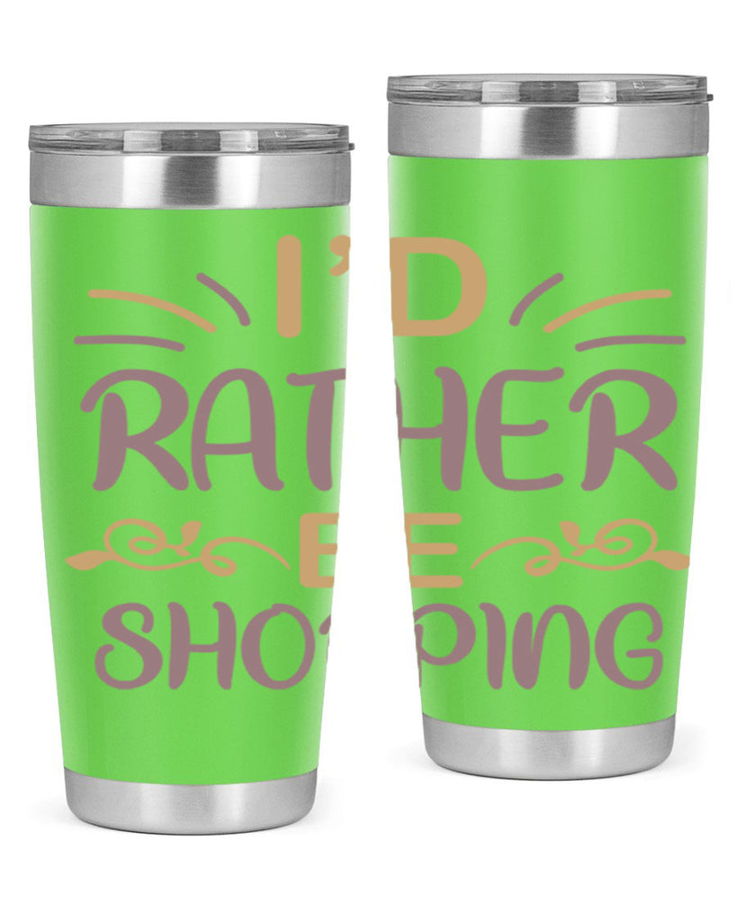 Id Rather Be Shopping 109#- fashion- Cotton Tank