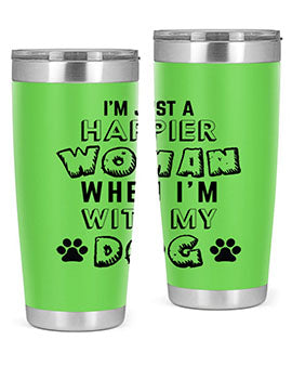 Im Just A Style 39#- dog- Tumbler