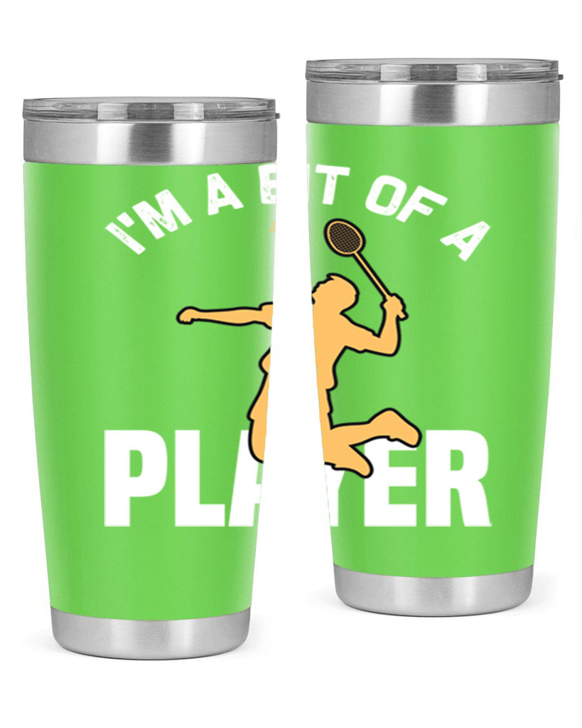 Im a bit 1071#- badminton- Tumbler