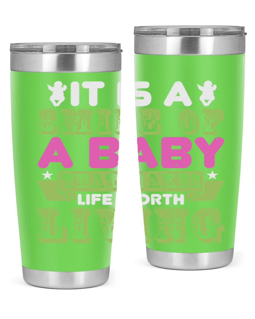 It is a smile of a baby Style 188#- baby- tumbler