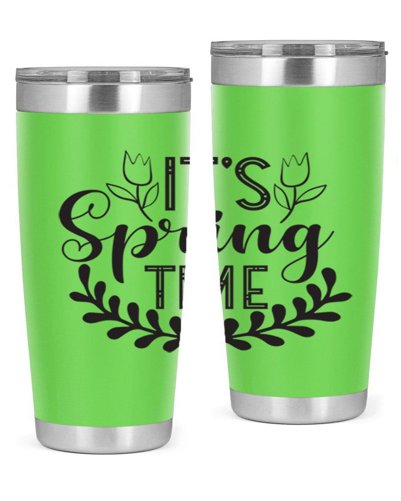 It's spring time281#- spring- Tumbler