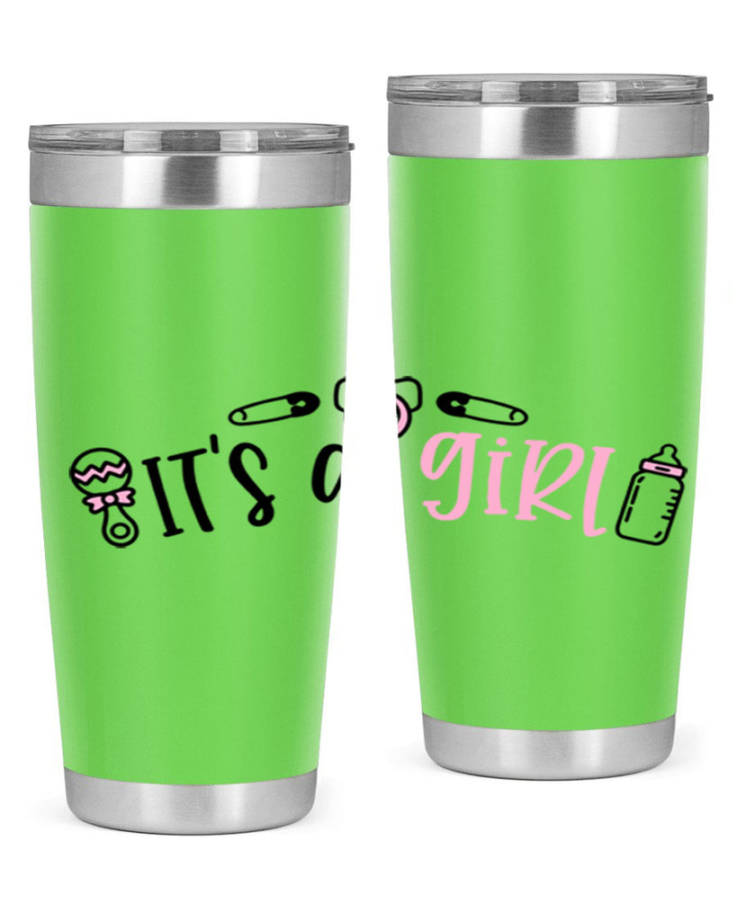 Its A Girl Style 78#- baby- tumbler