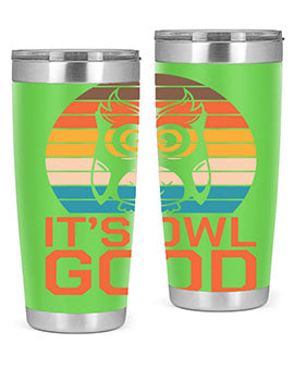 Its Owl Good Retro Owl A TurtleRabbit 10#- owl- Tumblers