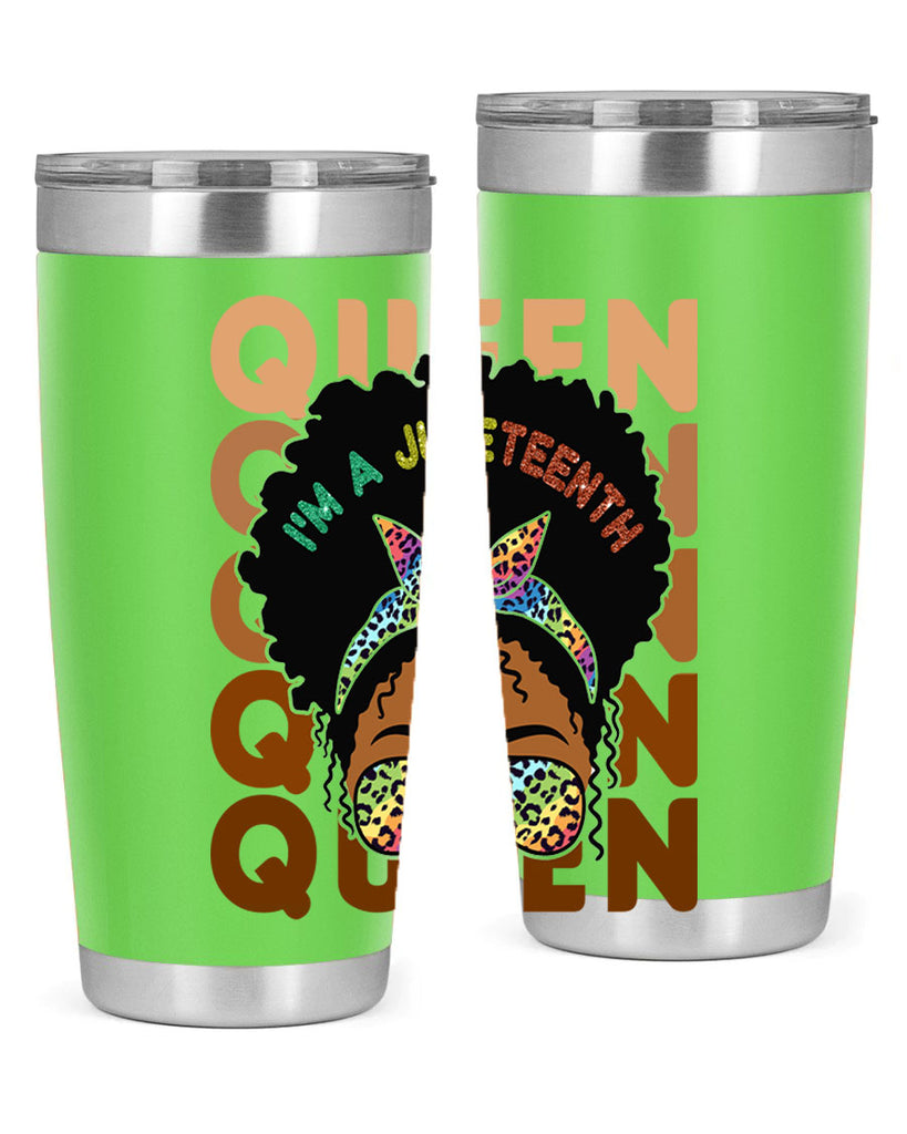 Juneteenth Queen Swag Black Melanin Png 26#- Juneteenth- tumbler
