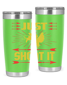 Just shoot it Style 32#- duck- Tumbler