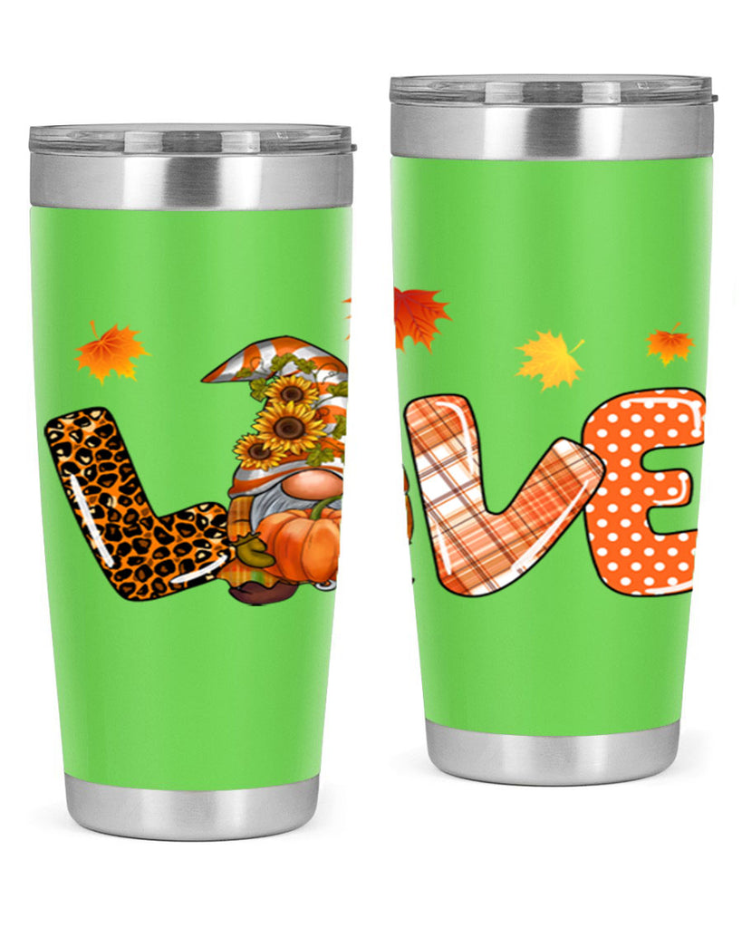 LOVEFallGnomeAutumn 416#- fall- Tumbler