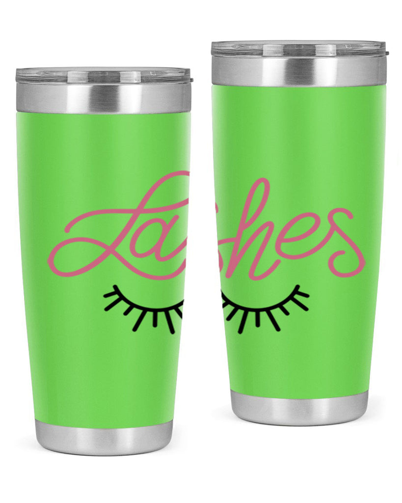 Lashes Style 63#- make up- Tumbler